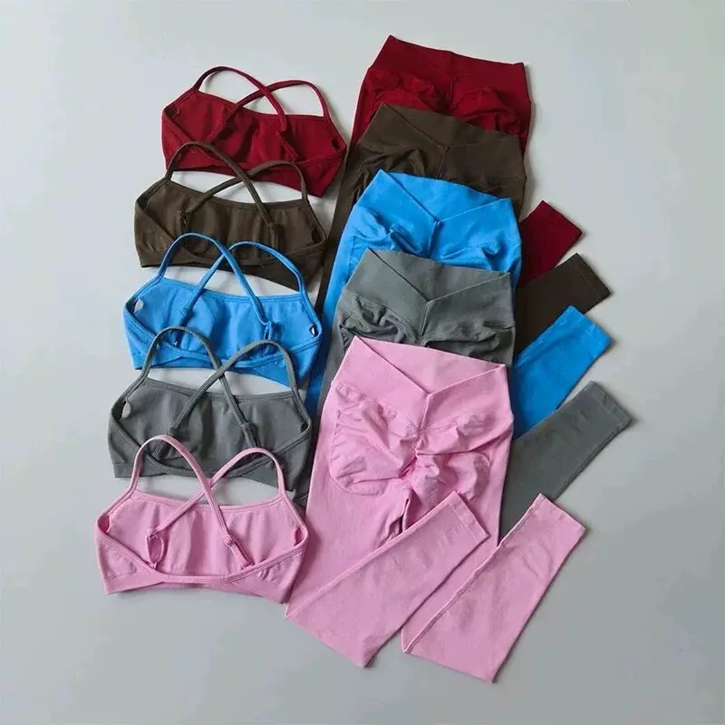 

Fitness bra, women's training clothes, sexy Pilates, beautiful back yoga clothes, vest, sports bra set