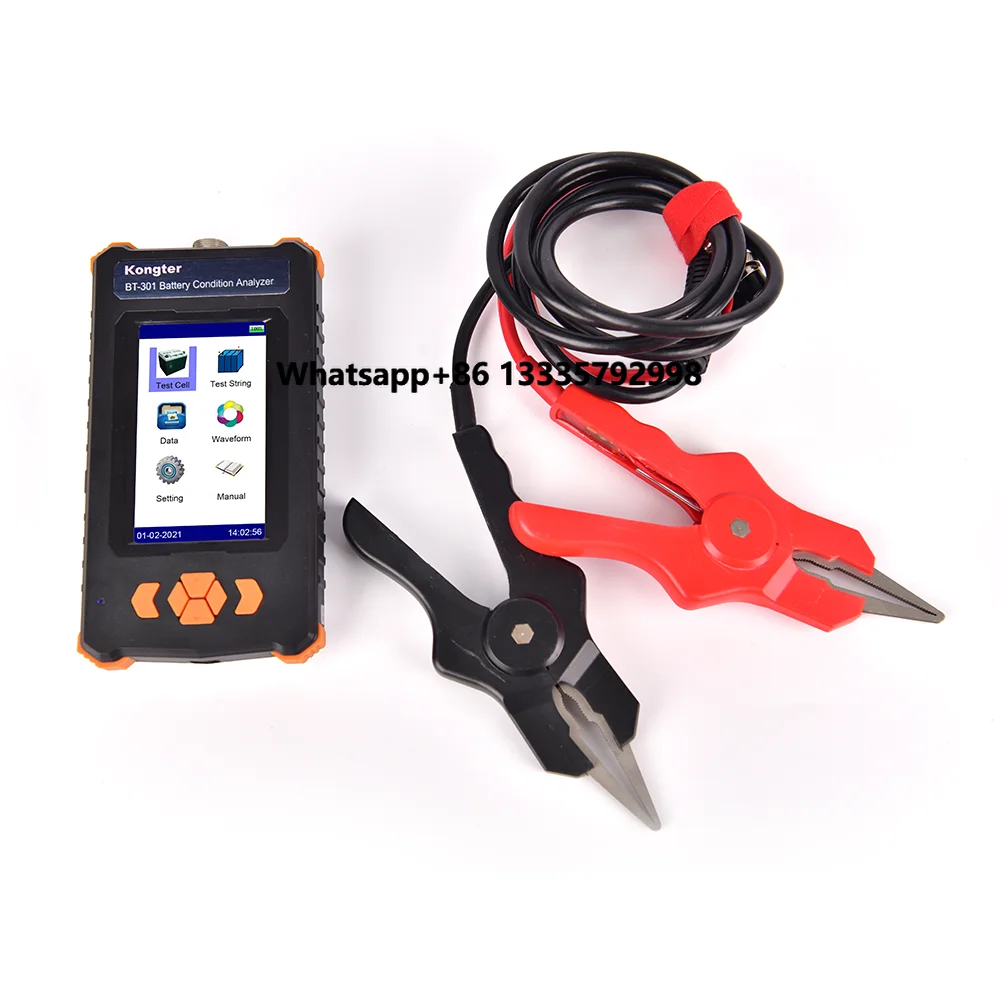 

Battery Impedance Tester Kongter Battery Internal Resistance Tester Handheld Portable Battery Tester