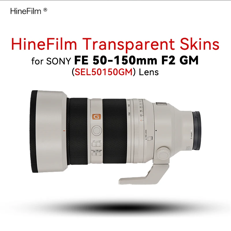 

Customized Clear Skin For Sony FE50-150 F2 GM Lens Transparent Sticker 50150 Cover 50-150 f2 Lens Skin Wrap 70-200 f2.8 GM2