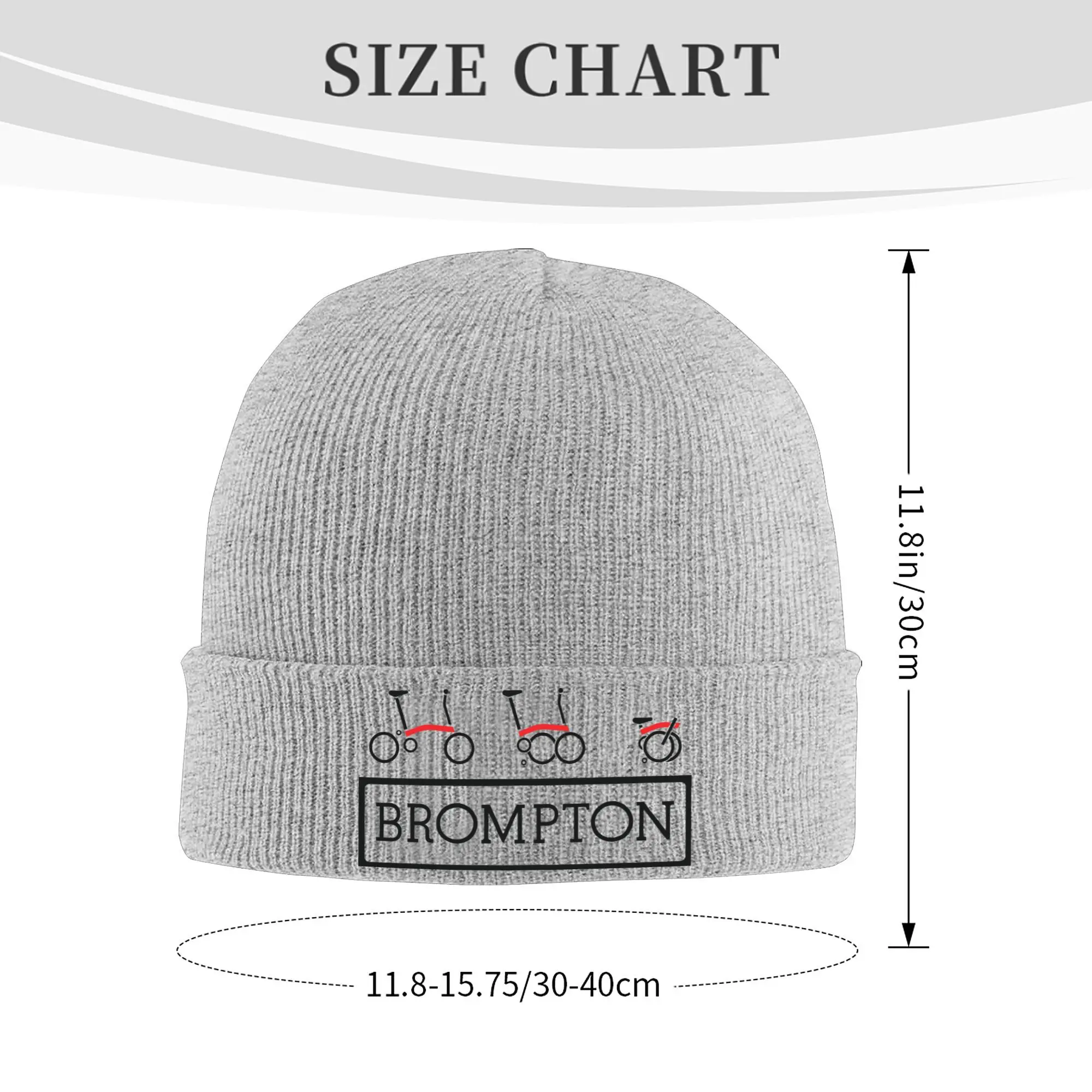 Custom Bike-Bromptones  Bonnet Hats  Hip Hop Knitting Hat For Men Women Autumn Winter Warm  Skullies Beanies Caps