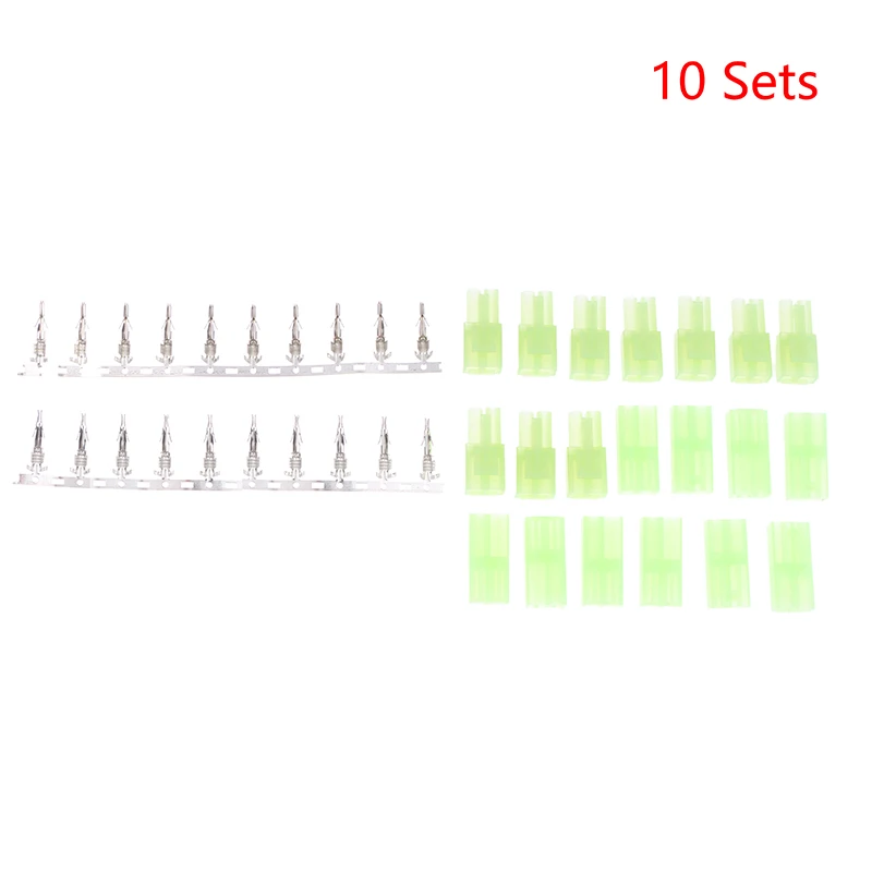 10 Sets Model Mini Tamiya Style Battery Connector Plug Male Female For Quad Copter Hobby Car Boat Plane Airsoft Toy DIY