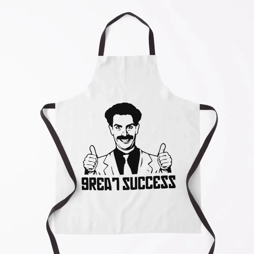 BORAT GREAT SUCCESS HOT SALE Apron Christmas gift Kitchen Utensils innovative kitchen and home items Woman Kitchen Apron