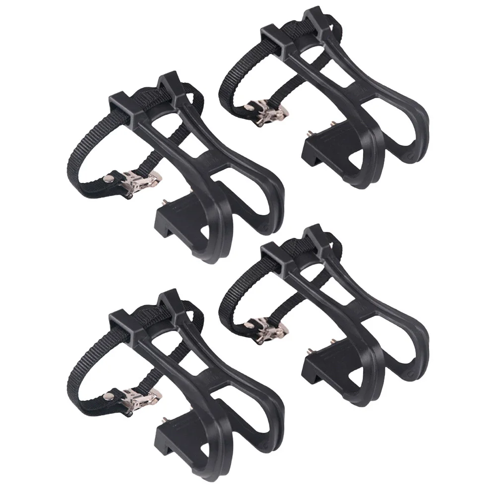 2Pairs Dog Mouth Cover Pedal Straps High-Quality Durable Cycling Accessories Simple Installation Cost-Effective