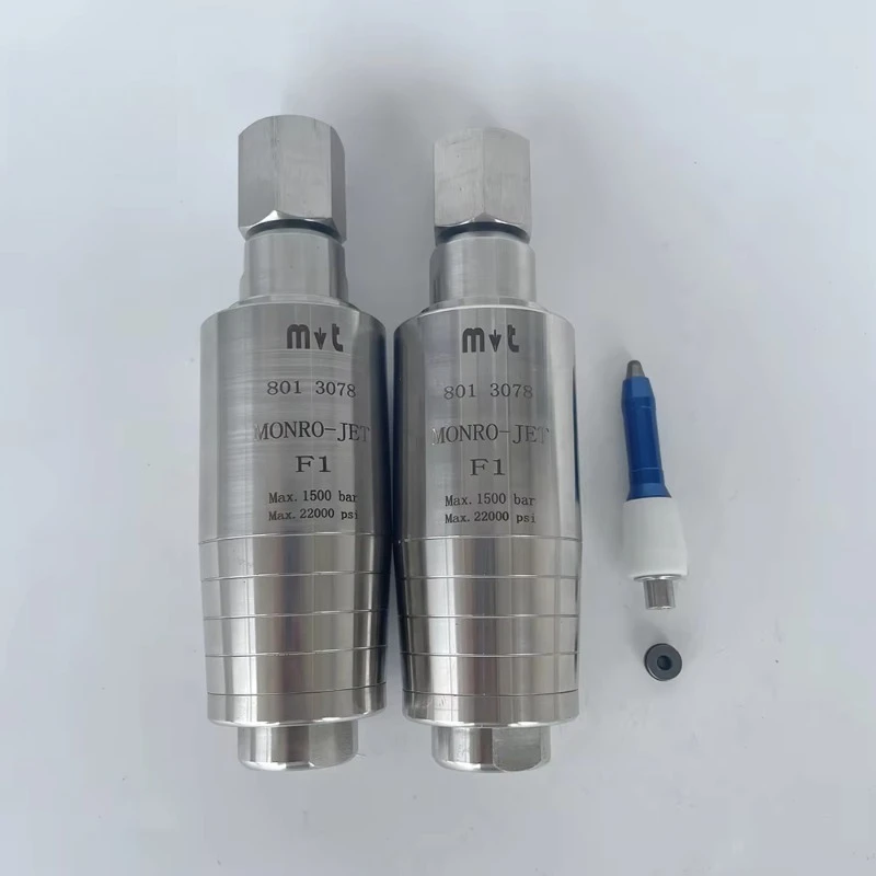 1500bar Ultra High-pressure Cleaning Nozzle, 1/4 Rotating Root Cutting Nozzle
