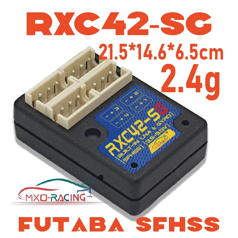 

MXO-RACING RXC42-SG-NT(FUTABA-SFHSS) V3 Super Micro SurfaceRX/Shell/4CH/HighSpeed3.4ms/ Built-in GYRO & LNA/MINIZ/ATM/DRZ/GL