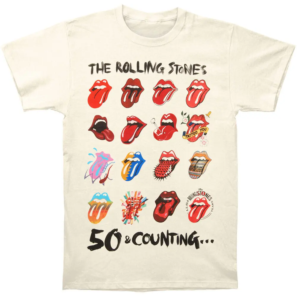 Men's  Tongue Evolution 2013 Tour Slim Fit T-shirt X-Large Ivory