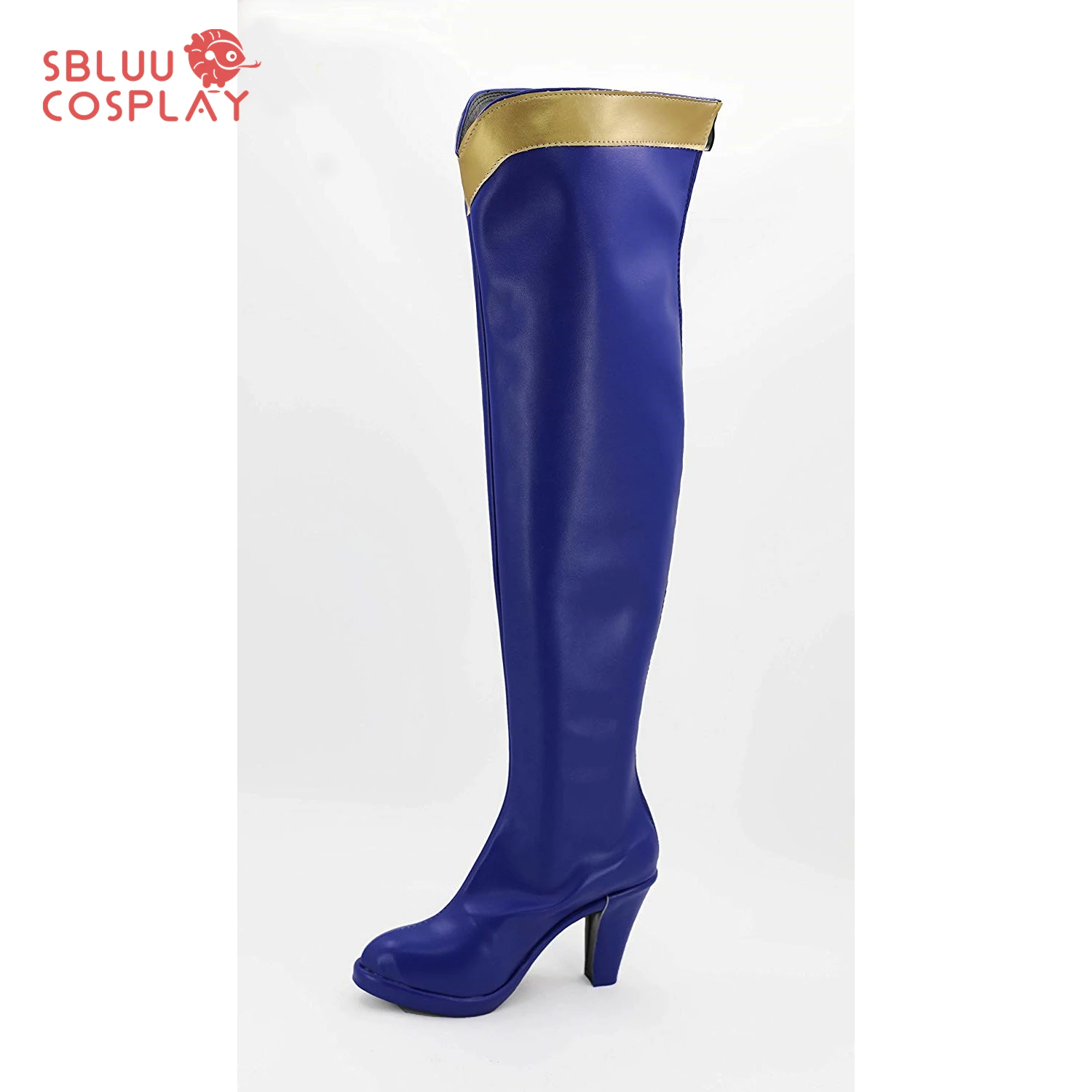 SBluuCosplay Aqua Shoes Cosplay  Boots High Heel Shoes Custom Made