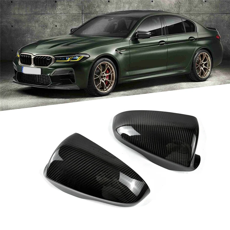 

Car Real Carbon Fiber Rear Mirror Cover Shell Cap For BMW M5 F10 2012-2016 Spare Parts Parts Side Wing Mirror Cover Car Styling