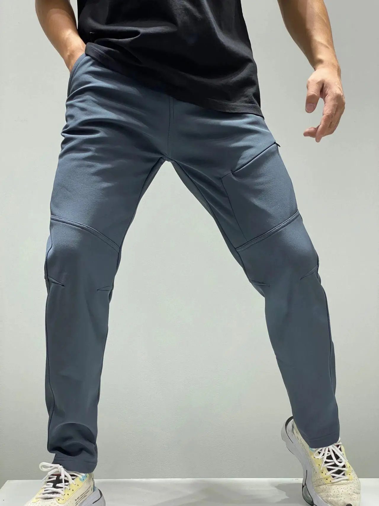 

Thiened Fce зимние мягкие брюки ell мужские удобные ветрозащитные водонепроницаемые теплые эластичные повседневные брюки осень спорт