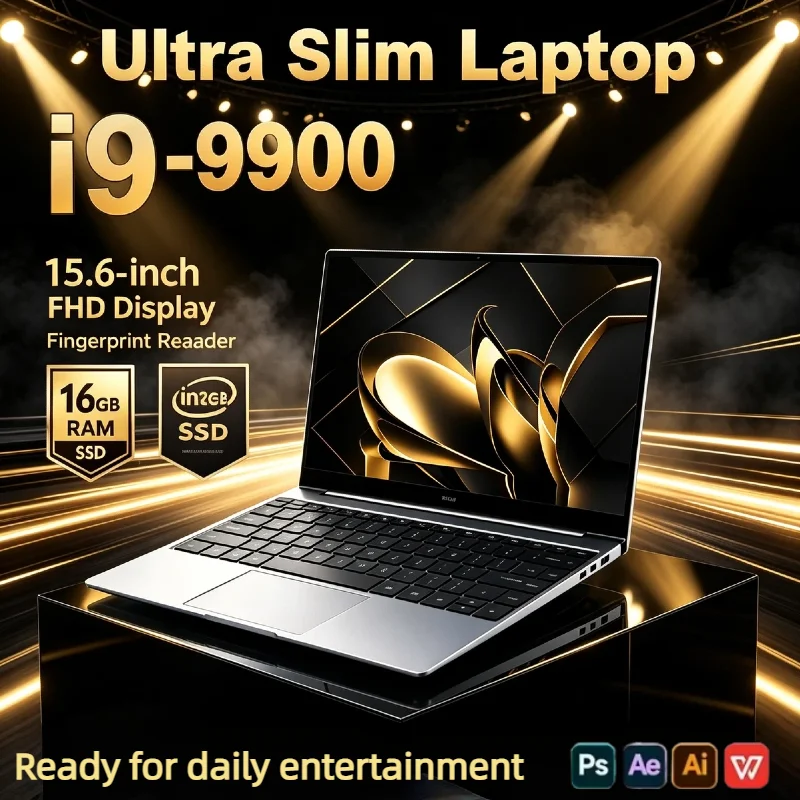 Portátil de 15.6 pulgadas i9 32GB 1TB SSD