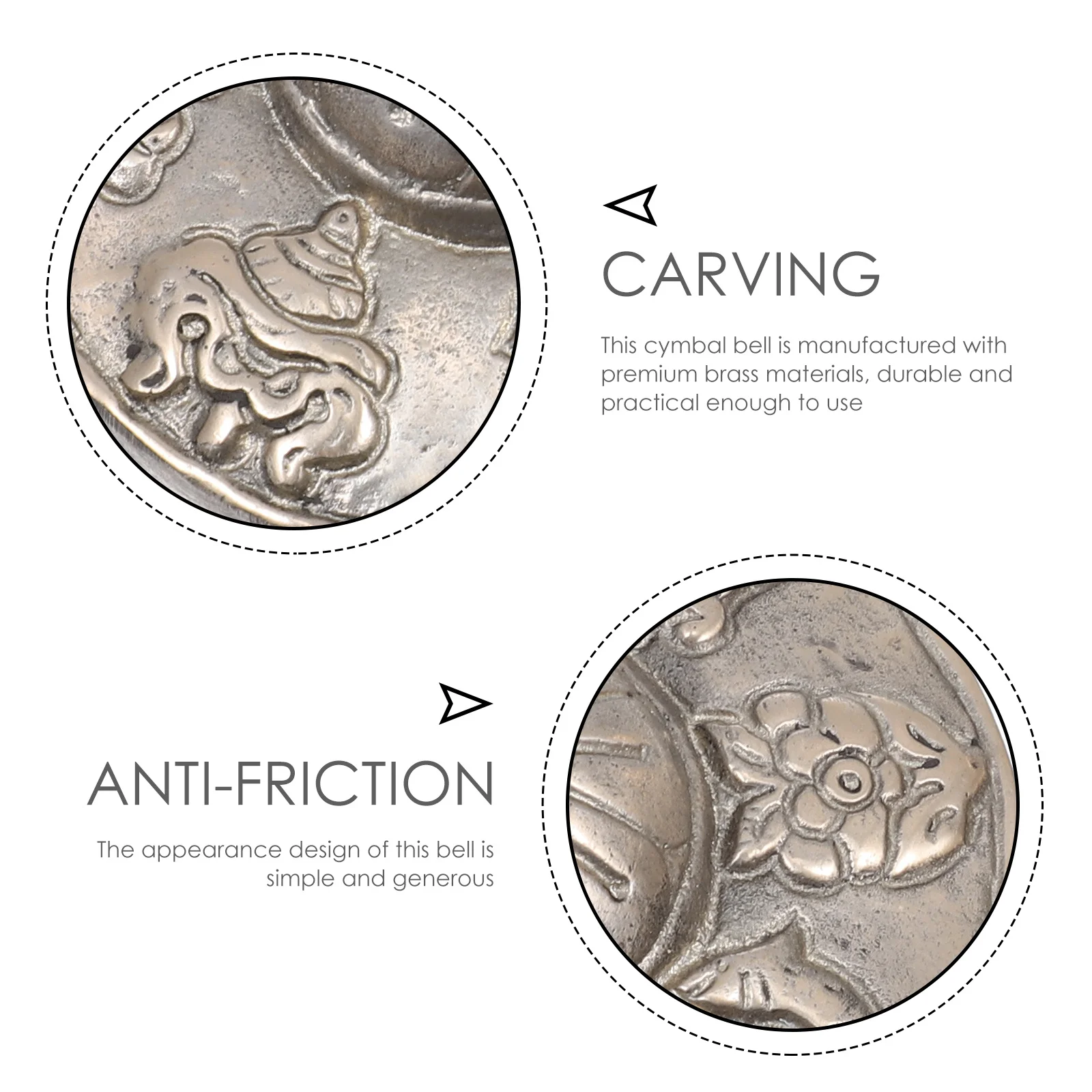 

Meditation Cymbal Bell Brass Yoga Small Percussion Instrument Traditional Design Cost Effective Share Meditation Cymbal Bell