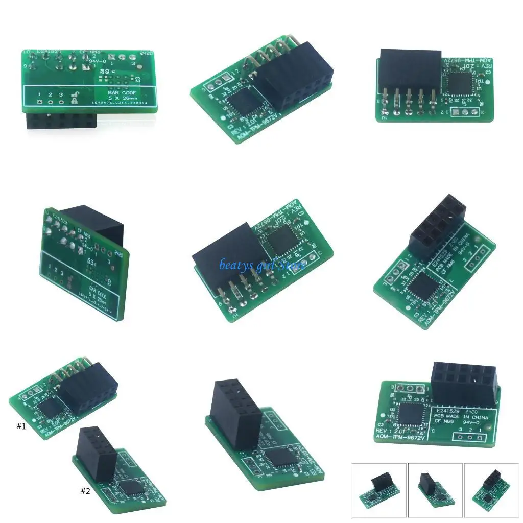 

C7AB AOM-TPM-9672 TPM2.0 Модуль Вертикальная/Геризонтальная версия