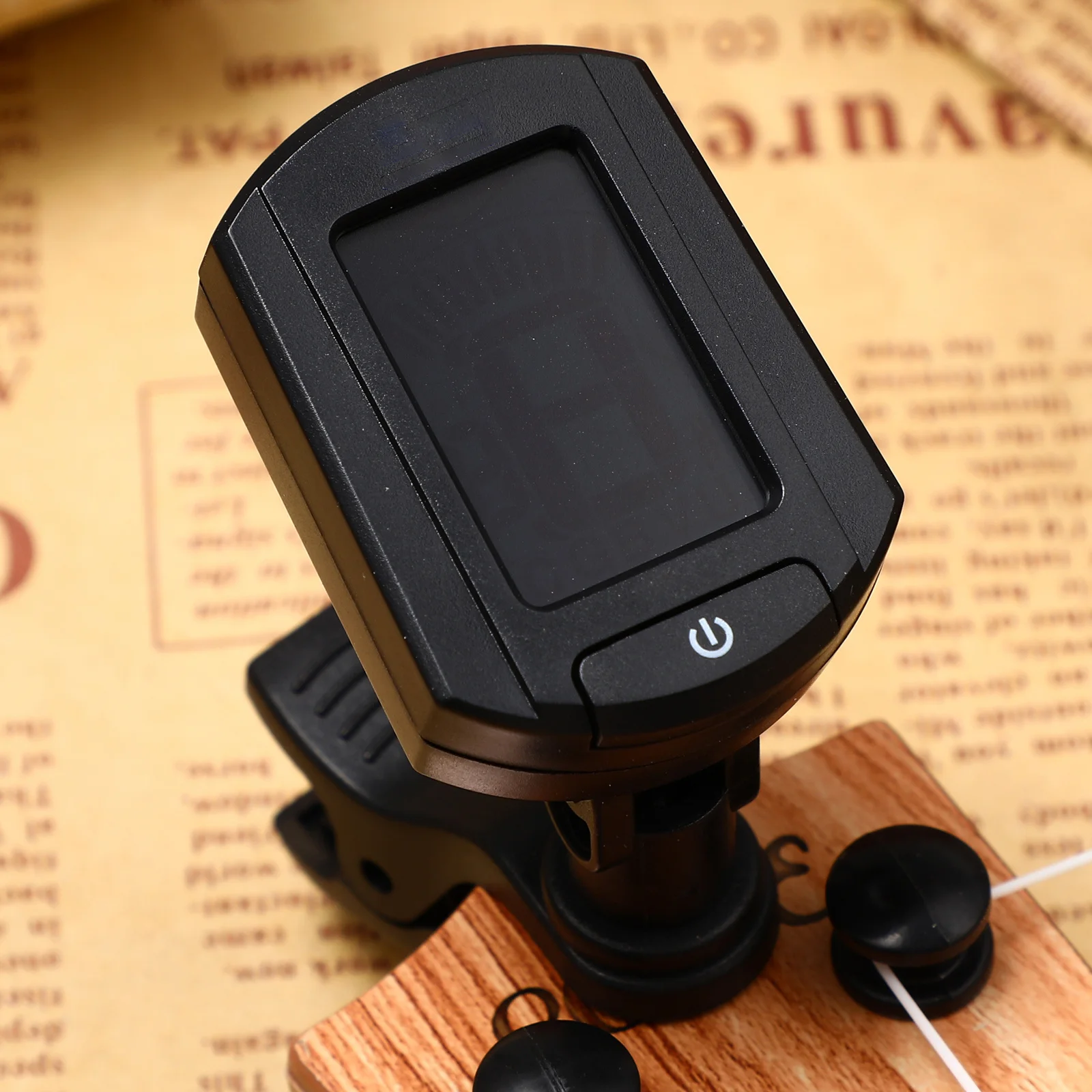 Eno Et-33 مشبك صغير على شاشة LCD رقمية جيتار باس كمان القيثارة موالف شاشة مشرقة دقيقة إيقاف تشغيل تلقائي #6