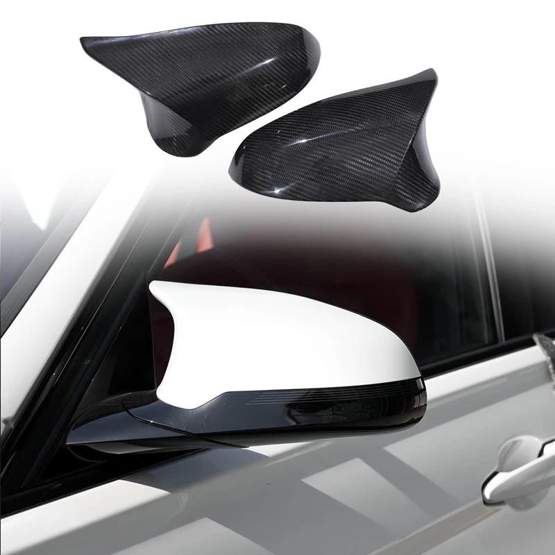 For BMW M2 M3 M4 M8 X3M X4M X5M X6M gear head cover gear handle head decorative cover Real carbon fiber Auto parts (G chassis)