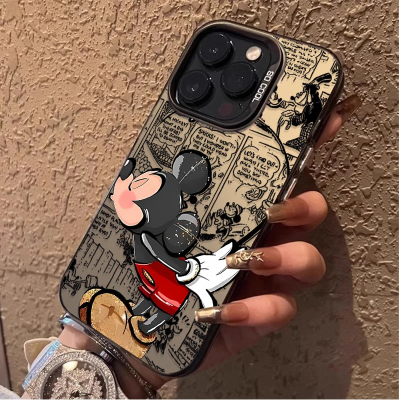 เคสดิสนีย์ลายมิกกี้มินนี่น่ารักสำหรับ Samsung Galaxy A33 A32 A34 A24 A14 A13 A23 A55 A15 A35 A25 A05 A05S 5G A54 A53 A52 A52S