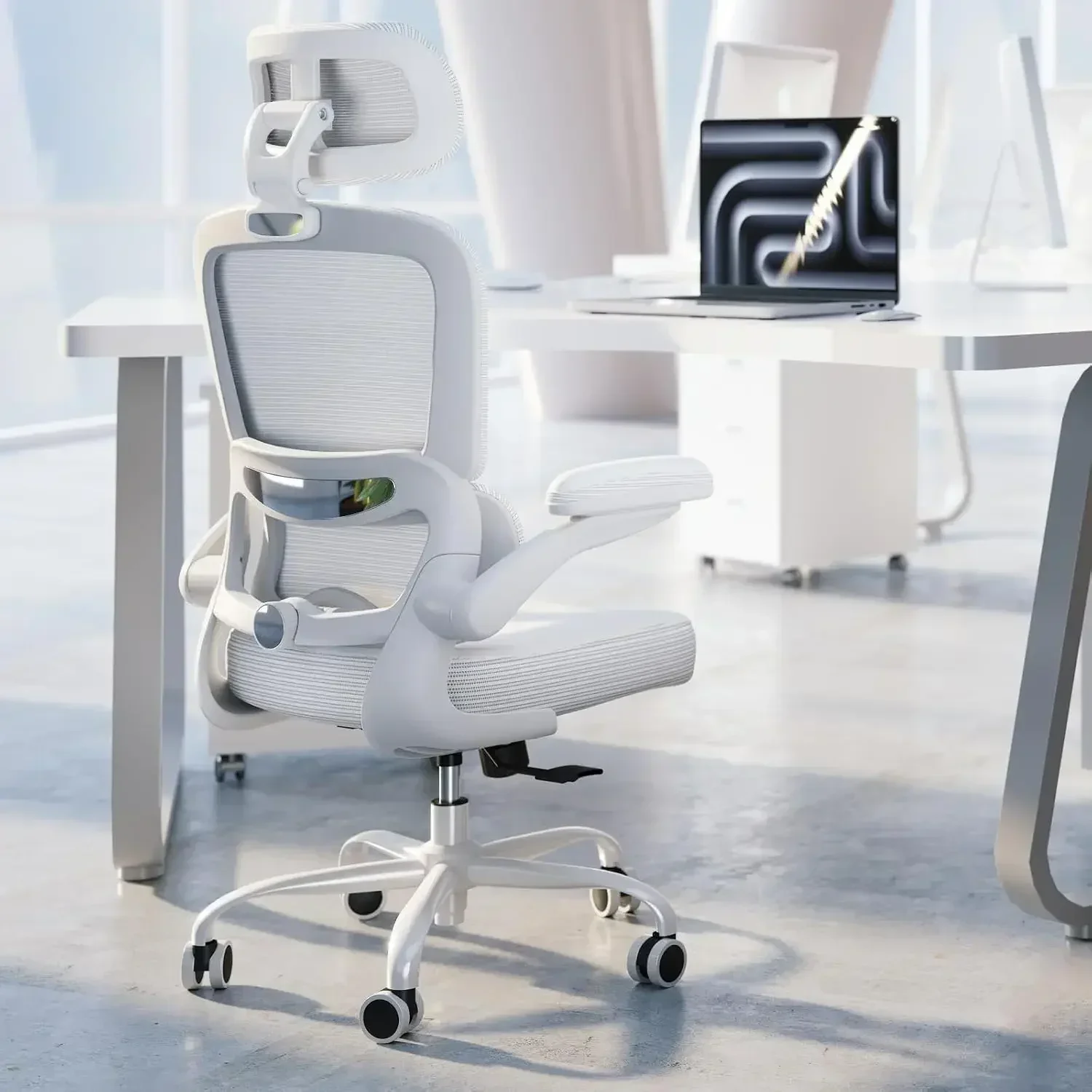 TRALT Ergonomic Office Chair Desk Chair with Adjustable Lumbar Support