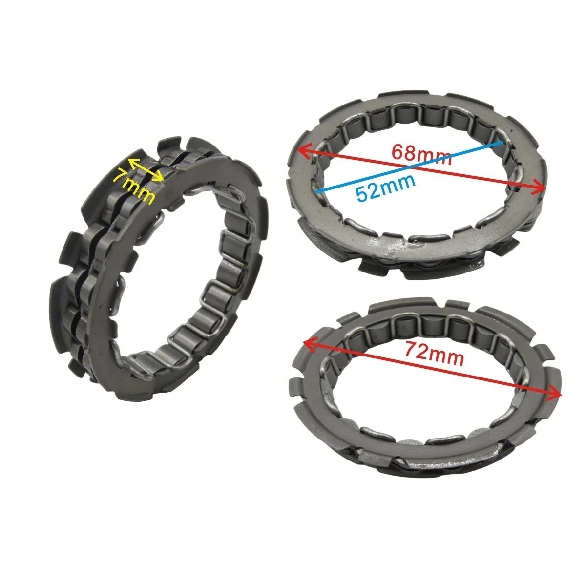 Sprag Clutch One Way Bearing for Can-Am Maverick Sport MAX 800 1000 BMW F800ST F800R F650GS G650 F700GS ODES 800  FWD332008PRB