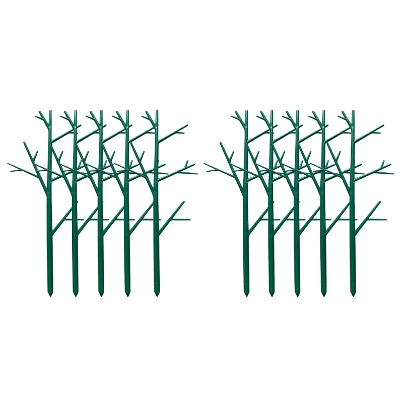 พลาสติกอเนกประสงค์เหมาะสำหรับผักแตงกวาพืชปีนเขาสนับสนุน Trellis Garden SINGLE Stem ดอกไม้ Dropship