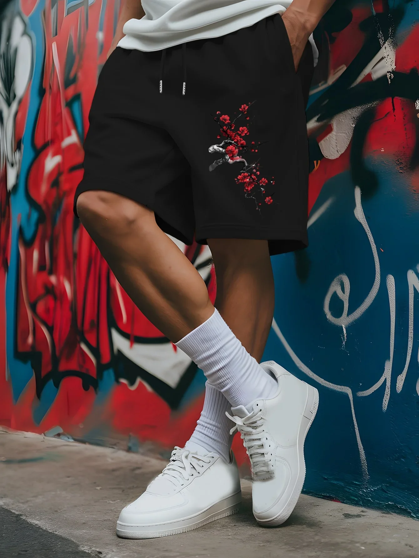 Hot Sales Men's Short Sportswear Printed Casual Short Trouser Outdoors Jogging Sports Man Shorts Daily Street Half Pants Summer