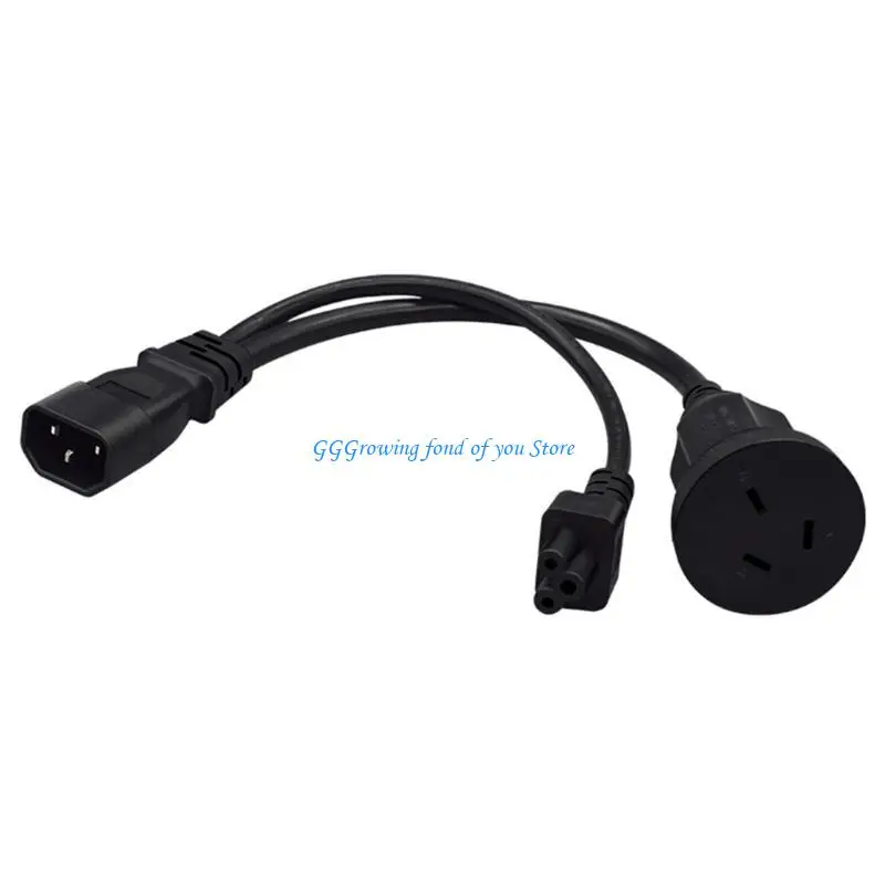 

H9EB 3 Терминалы IEC320-C14 до C5+AU10A Power Cable У самца для женского шнурного провода линия