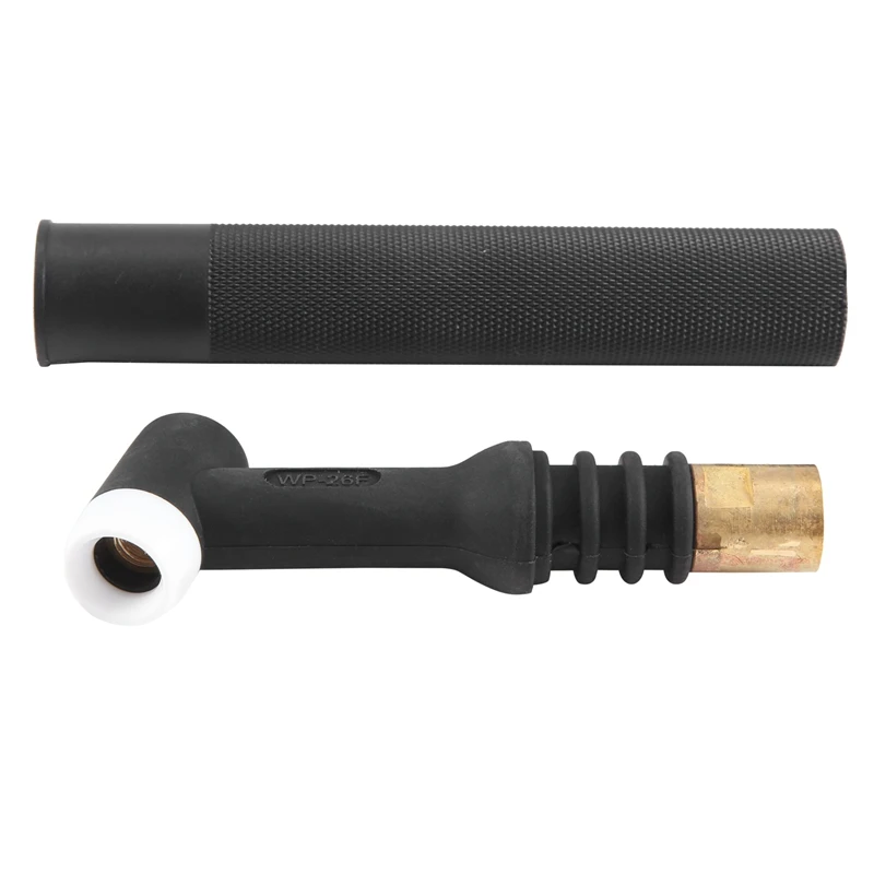 250A -26F -26F Tig Welding Torch Black Flexible Body Nozzle Gas Cooled Torch 26 Series Welding Accessories