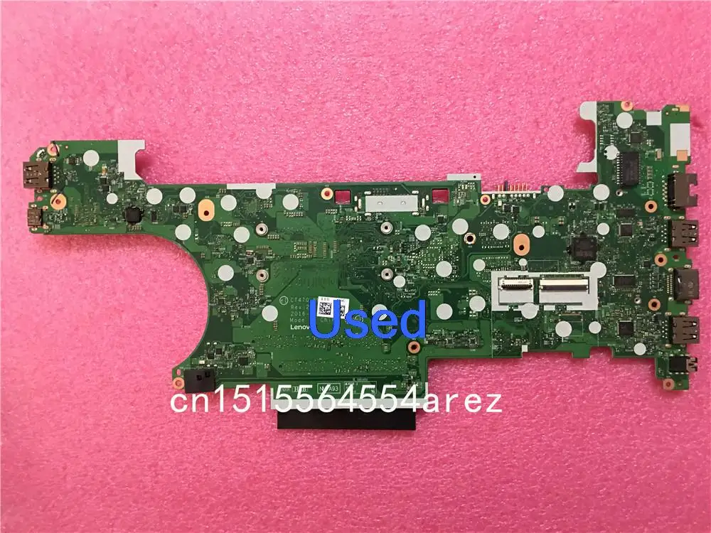 Used For Lenovo Thinkpad T470 Laptop Motherboard Mainboard I5 i5-7300U UMA 01HX648 01AX969