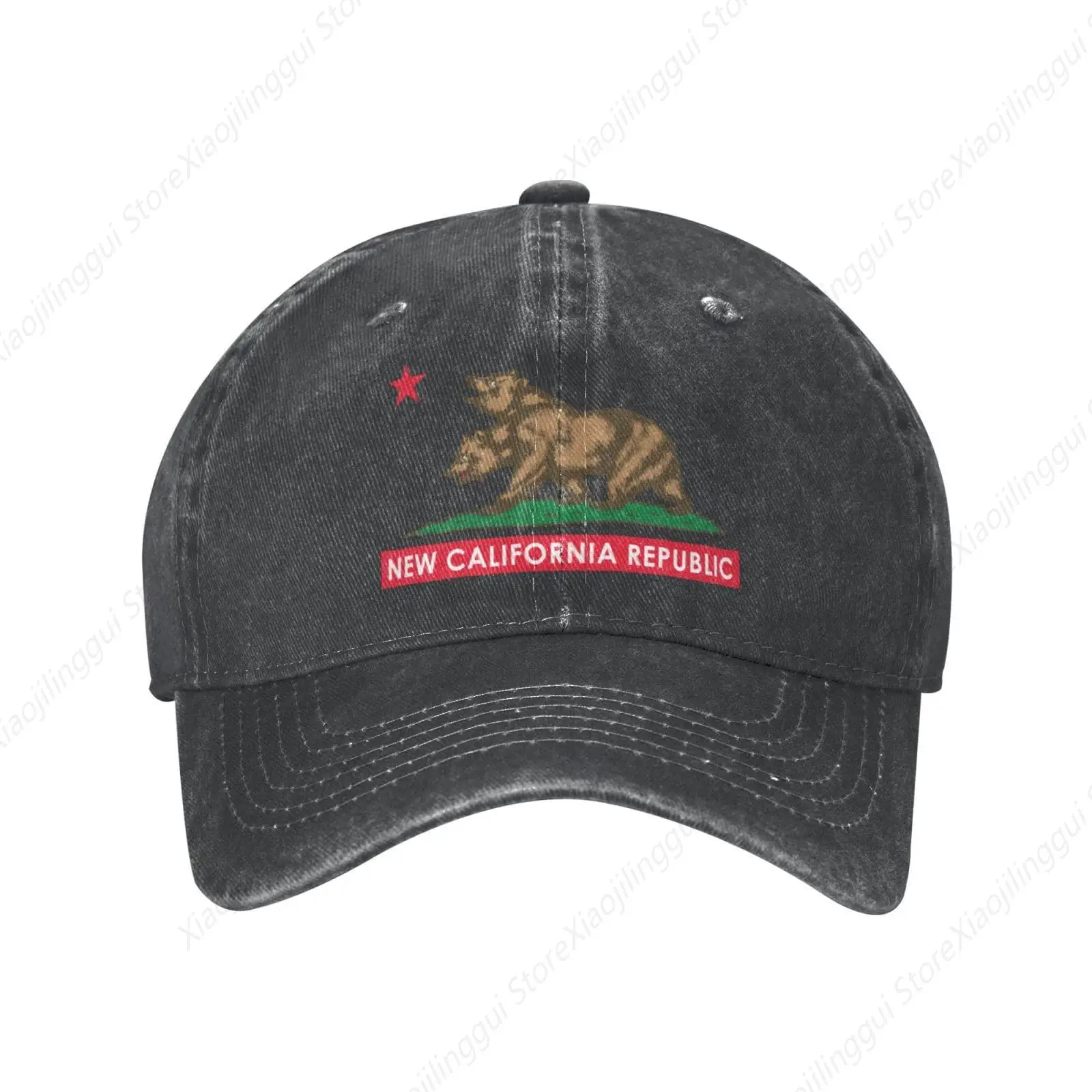 Fall-Out New CaliforFall-Out New California Republic Men Baseball Cap Adjustable Dad Sun Golf Cowboy Hat Deep Heather