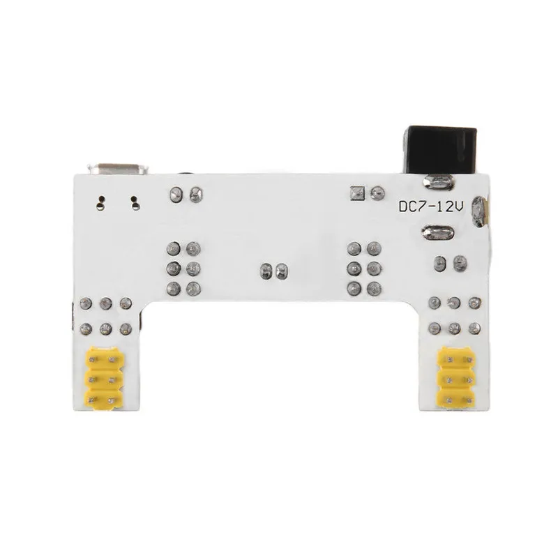 DC 7-12V MB102 Mini Micro USB Interface Breadboard Power Supply Module MB-102 Module For Arduino DIY Kit White 2 Channel Board