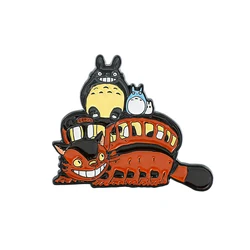 Cat Handmade Metal Badge Creative Doll Brooch Birthday Gift Unique Collectible Anime Souvenir