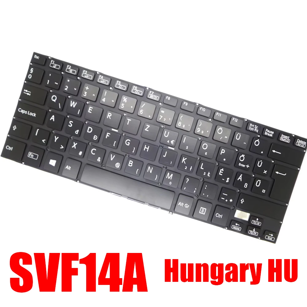 Laptop Keyboard For SONY SVF14A 9Z.NABBQ.10Q 149238721HU 149238121HU 9Z.NABBQ.00Q 149238421HU Hungary HU New