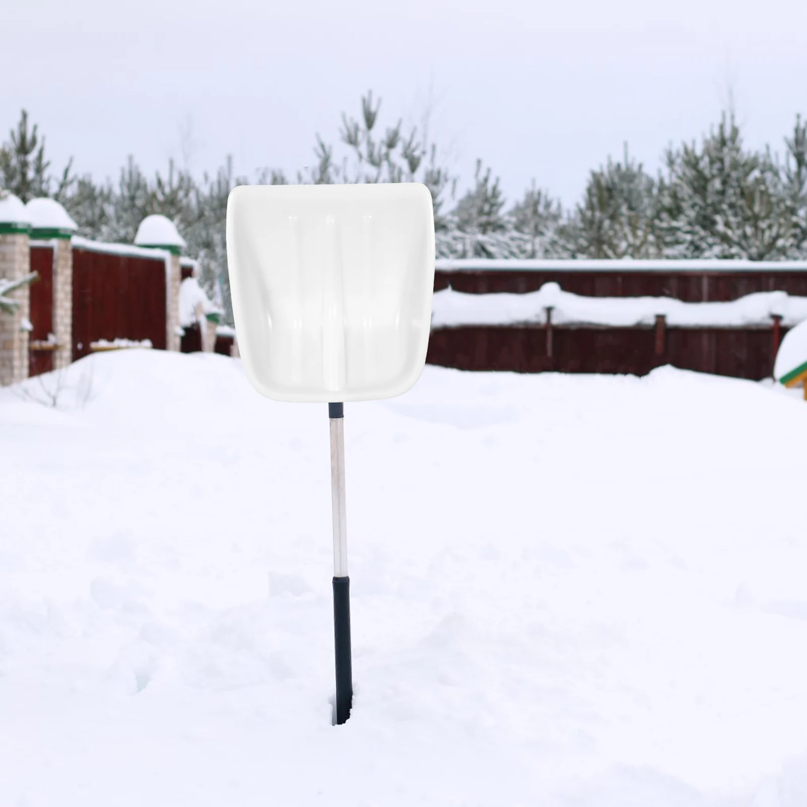 

Portable Lightweight Plastic Shovel Head Snow Removal Grain Handling Multipurpose Farm Supplies Durable Tool Snow Shovel