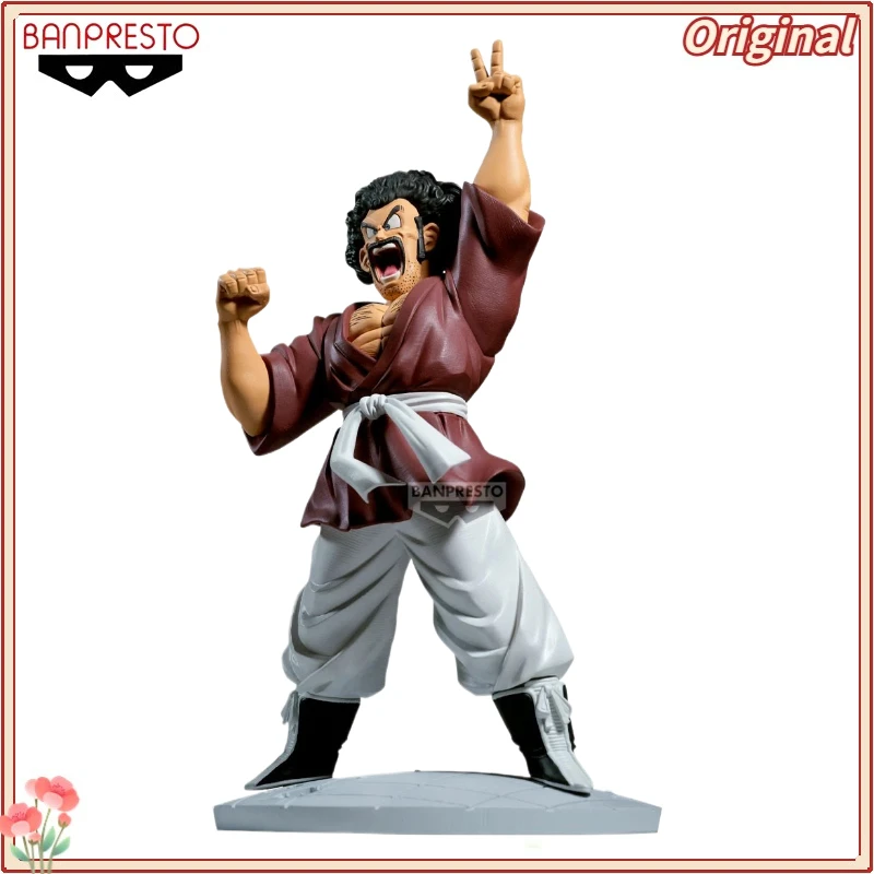 BANDAI BANPRESTO History Box DRAGON BALL Z DBZ Mr. Satan Figura de Anime Modelo de Colección Regalo