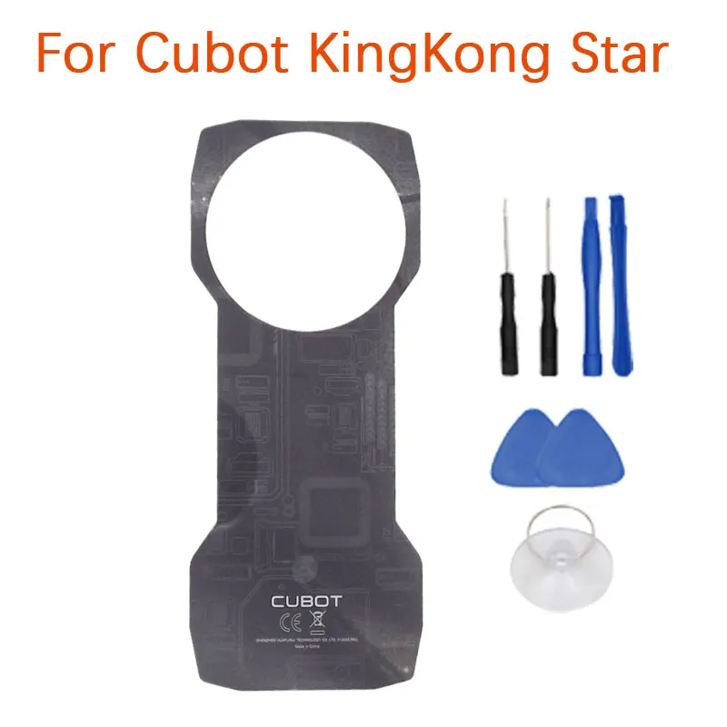 Neue Original Cubot KingKong Star Akkuabdeckung Rückseite Glasabdeckung Zubehör für CUBOT King Kong Star Smartphone
