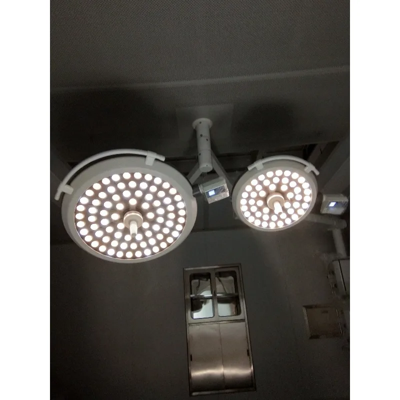 

Full Shadow Elimination Double Dome LED Lamp 700+700 Hospital Surgical Operating Light