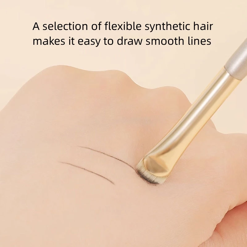 Eyeliner Brush Ultra Thin Fine Angle Flat Eyebrow Brush Under The Eyes Liner Place Precise Detail Brush