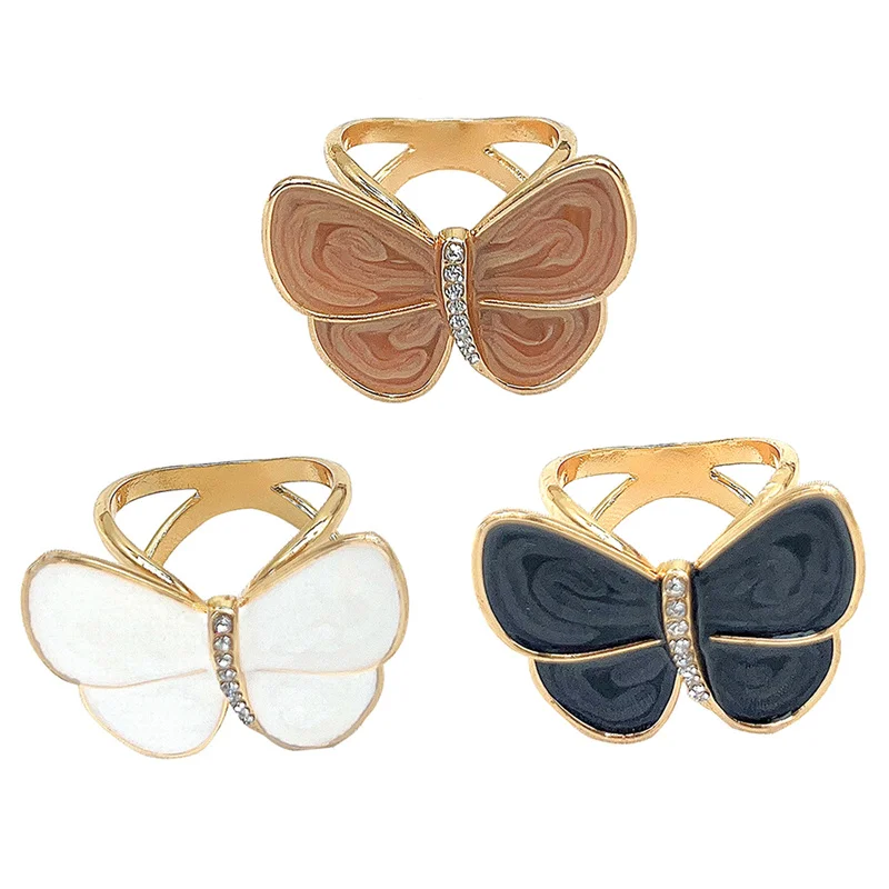 

Vintage Silk Scarf Buckle Bow Knotted Headscarf Ring Brooch Women's Accessories Brooch Shawl Button Drip Oil