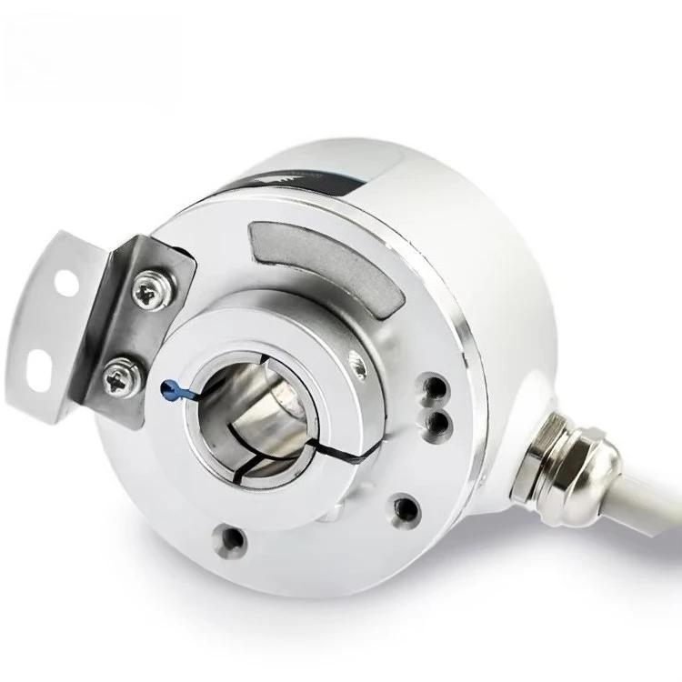 

Поворотный энкодер K50 с полым валом, поворотный энкодер высокого разрешения 10 000 ppr