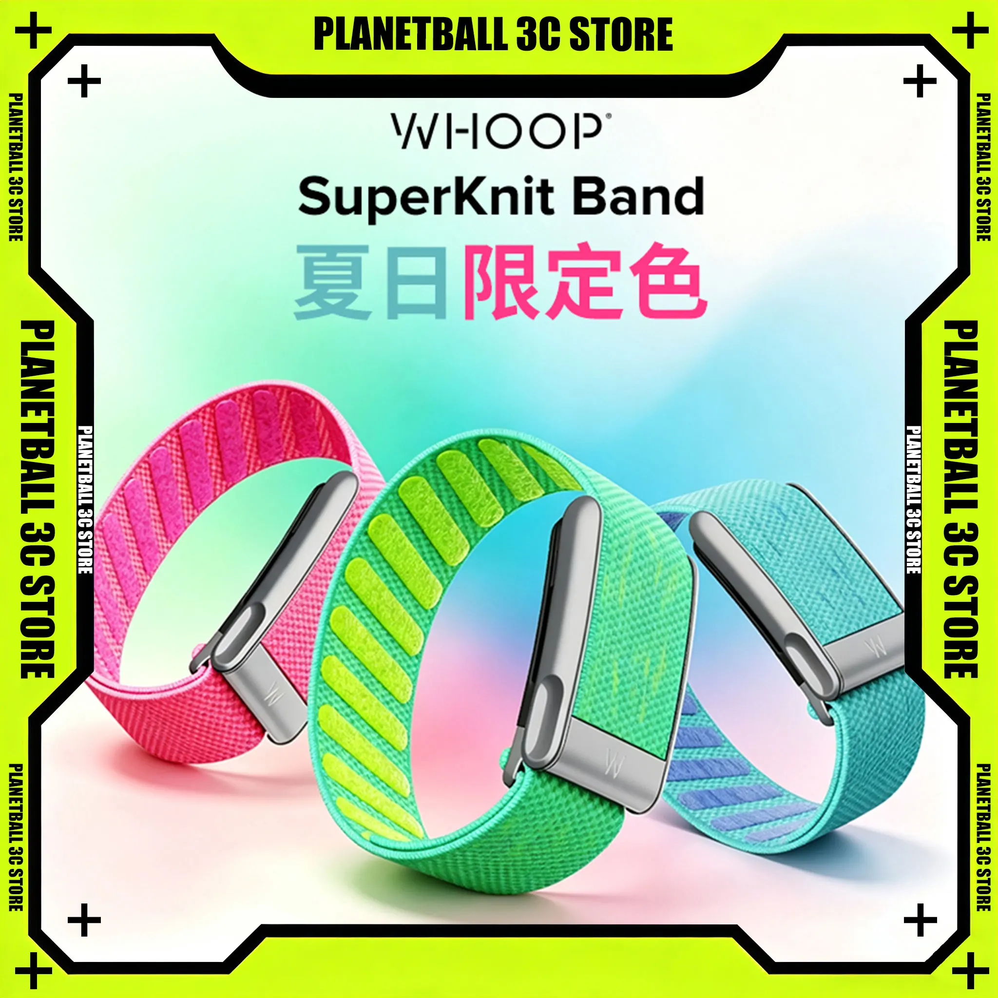 For Whoop 5.0 MG Elastic Nylon Strap LIFE PEAK Sport Replacement Wristband Breathable Outdoor  with Metal Frame