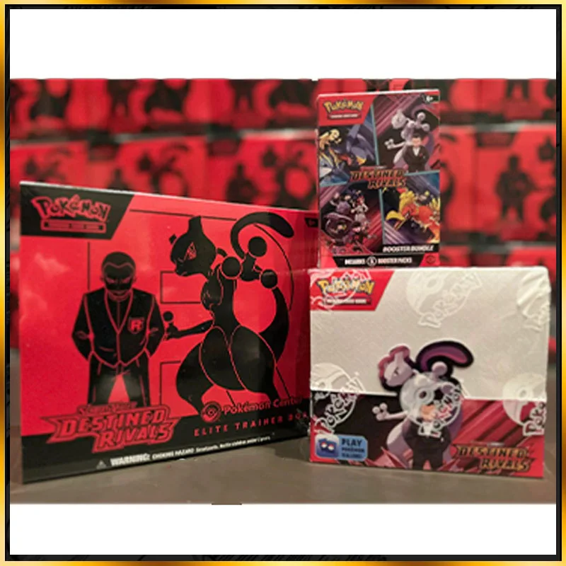 En Stock 100% cartes anglaises originales SV10 équipe fusée déestiné Rivals Booster boîte affichage cartes à collectionner jeu de compétition cadeaux