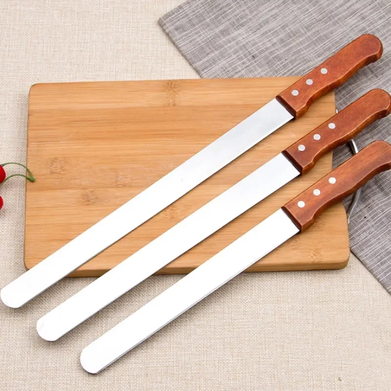 

10/12/14 Inch Best Serrated Bread Knife Cake Cutting Knifes Long Slicing Cutter Stainless Steel Loaf Breads Slicer Kitchen Tools
