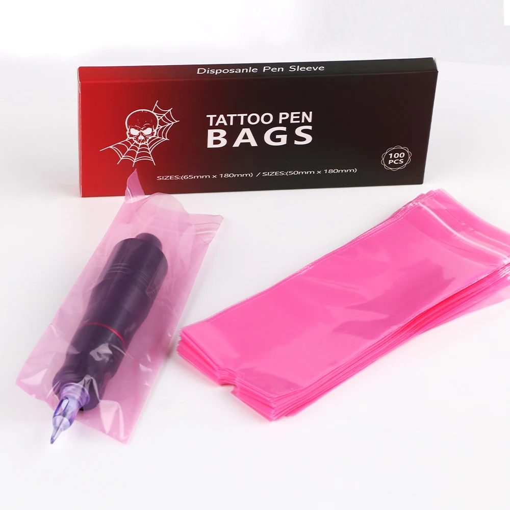 100PCS Wasserdichte Tattoo Stift Barriere Film Schutz Tattoo Farbe Verpackung Maschine Stift Schutz Film Anti Fouling Film – Detail 4