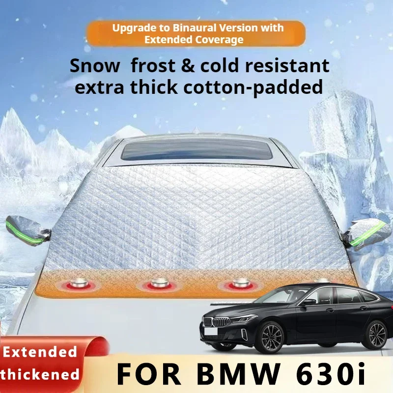 

Thickened Car Now Sunshade Windshield Cover With 59 Magnets Uv Protection Anti Snow Sunlight For BMW 630i GT G32 LCI