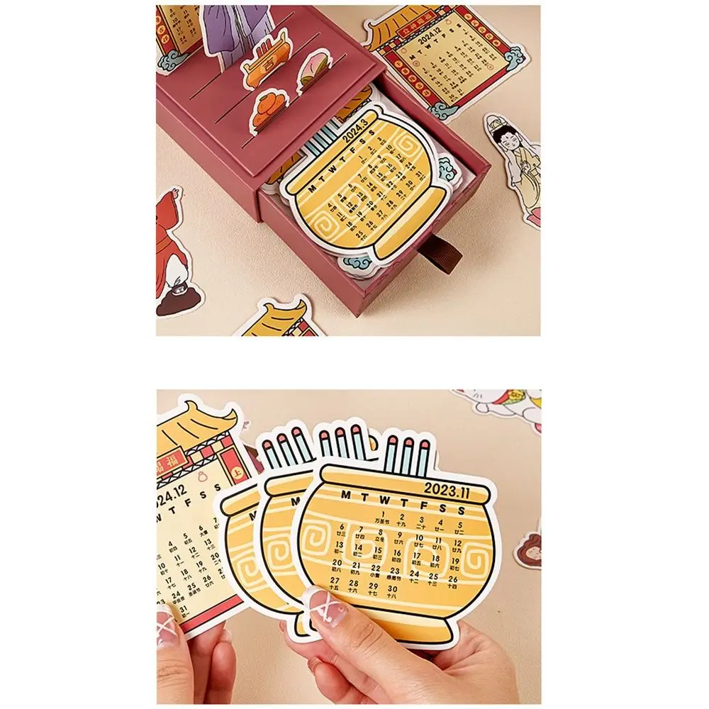 Desktop EvaluGod Blessing Desk Calendar, Schedule, License Time, Devout Prayer Calendar, To-do Lists, Yearly Agenda