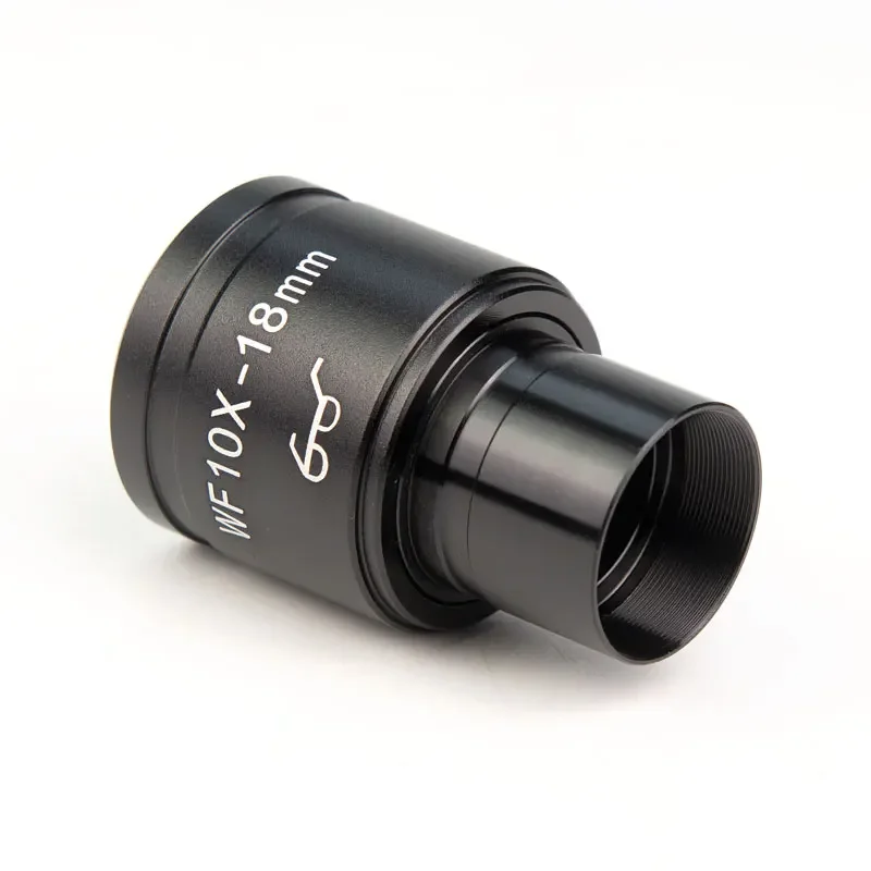 Biological Microscope Eyepiece Magnification 10X /18 Wide Field High Eye Points Eyepieces with 23.2mm Mounting Size