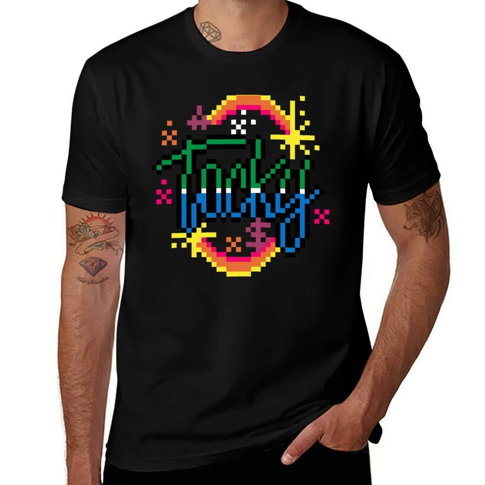 

8-Bit Tacky T-Shirt t shirts for man cotton funny t shirt man plain man t shirt summer T-shirt