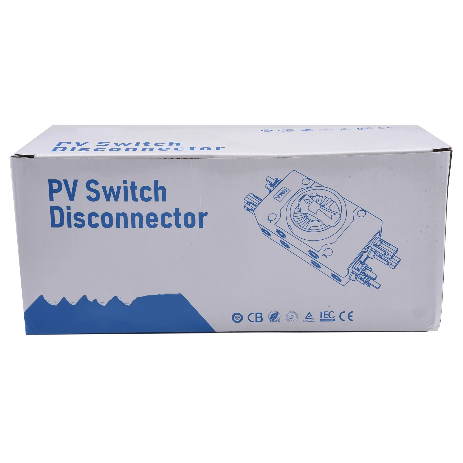 

PV DC Disconnect Switch 32A 1000VDC 4P IP66, Suitable for Solar Photovoltaic Systems and Other DC Applications