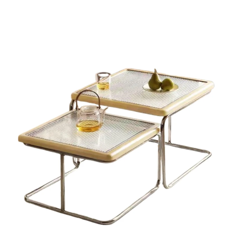 Lift Top Coffee Table Storage Wood Metal Industrial Small Apartment Living Room Stoliki Kawowe Table Basse Mesa Cofee Table image 6