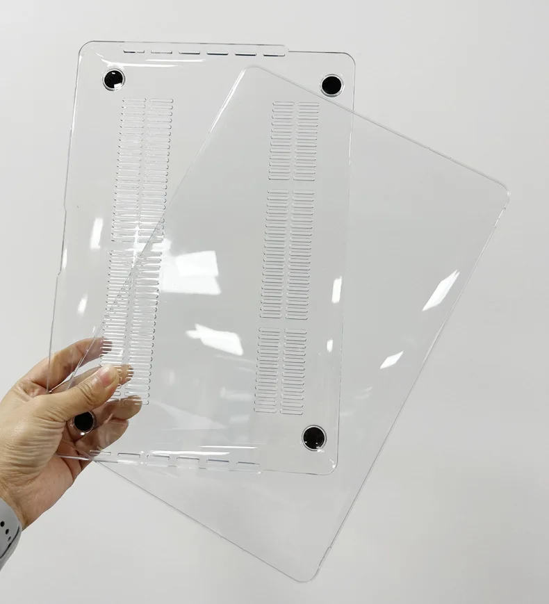 Laptop Case For Apple Macbook 13 13.6 Inch For M1 Chip Pro 13 A2338 Air 13 A2337 A2179 2022 M2 Air 13.6 Crystal Protective Cover