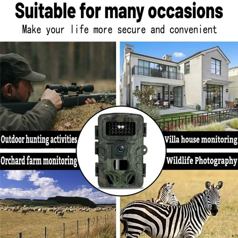 L71A Hunting Trail Camera Night Vision Wildlife Camera With Motion Activated Outdoor Trail Camera Wildlife Scouting Camera