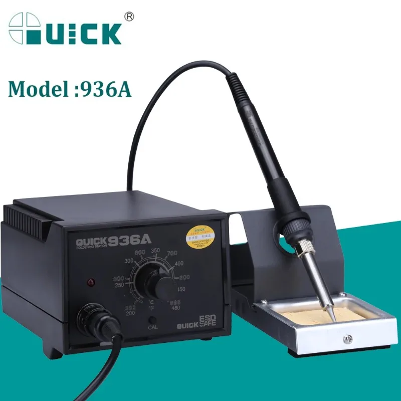 

QUICK 936A 110V/220V 60W Constant Temperature Anti-static Soldering Station Solder Iron SMD BGA Welding Rework Station